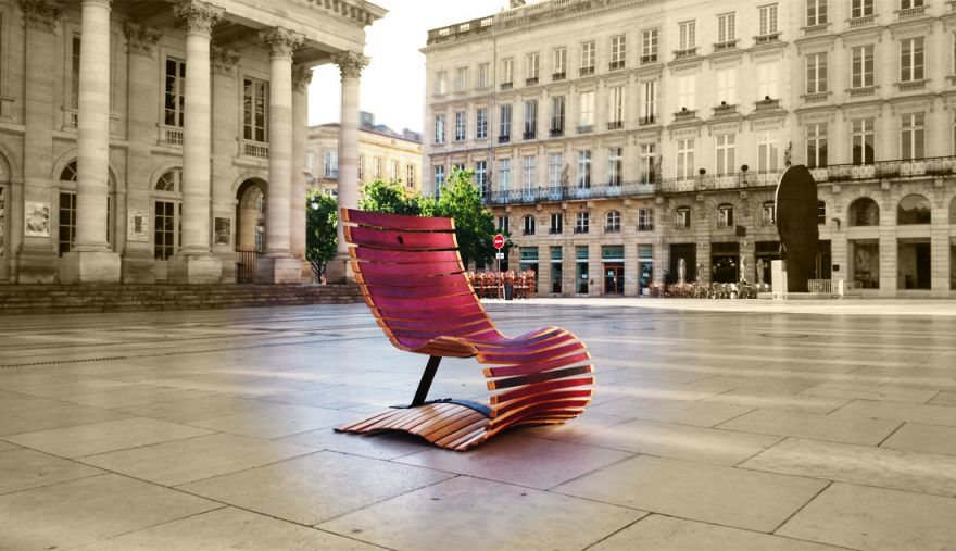 Кресло из клепок © i-Winemaker.com